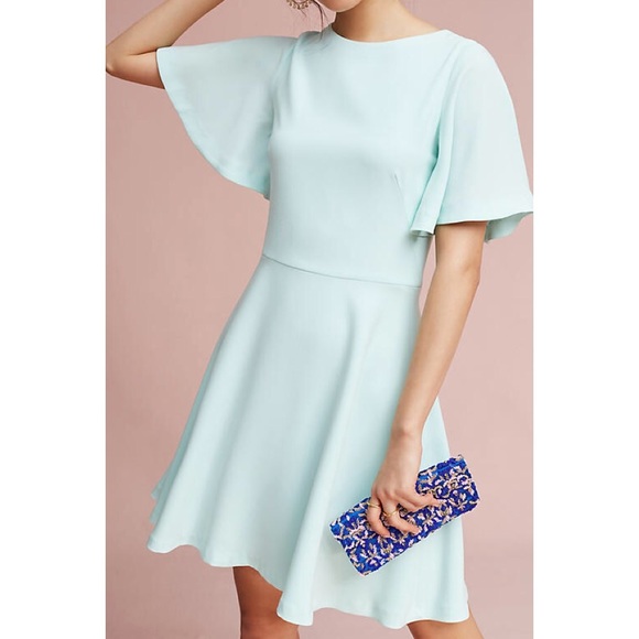 Shoshanna Dresses & Skirts - *C/CO SALE* NWT $438 Mint Shoshanna Flutter Dress